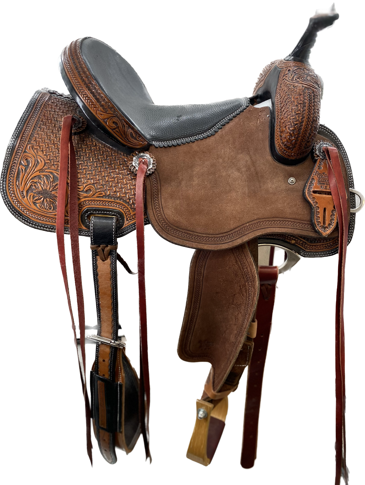 Black Forest Barrel 14.5" Saddle