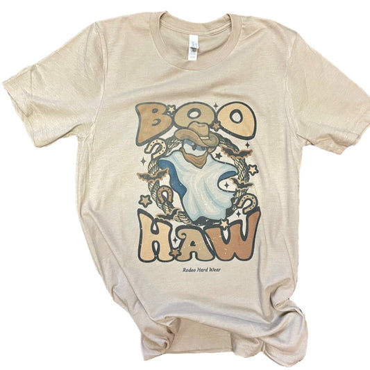 Boo Haw Halloween Western Graphic Tee