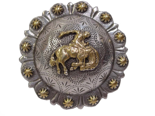 AJ Tack Bucking Bronc Rider Berry Concho