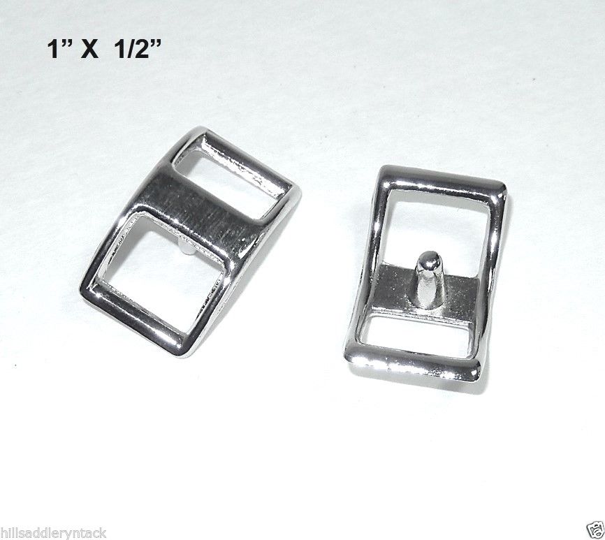 1/2" NICKEL PLATED CONWAY BUCKLE
