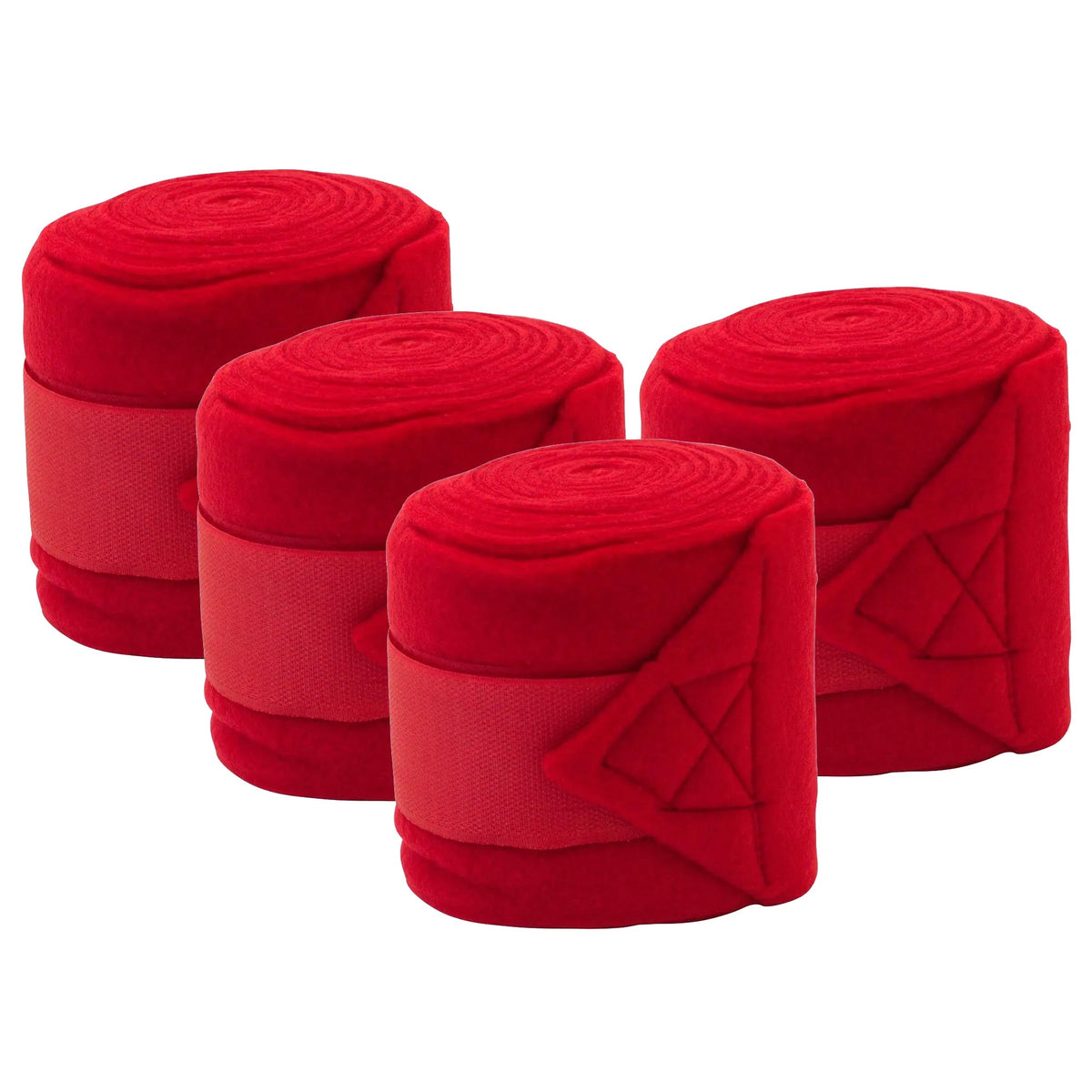 Horse Sense Fleece Polo Wraps - Reusable Set of 4