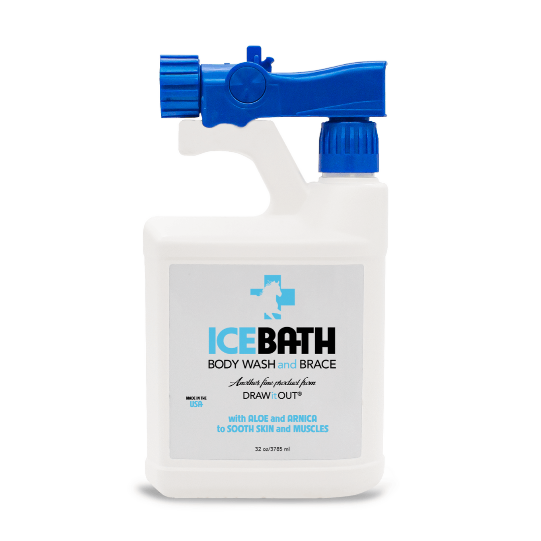 IceBath™ 32oz Cooling Body Wash and Brace | Draw It Out®