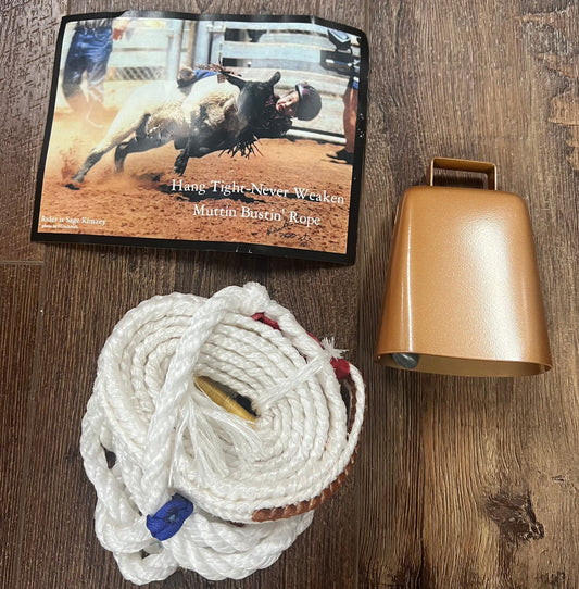 Sage Kimzey Mutton Bustin Set | Bull Rope & Bell
