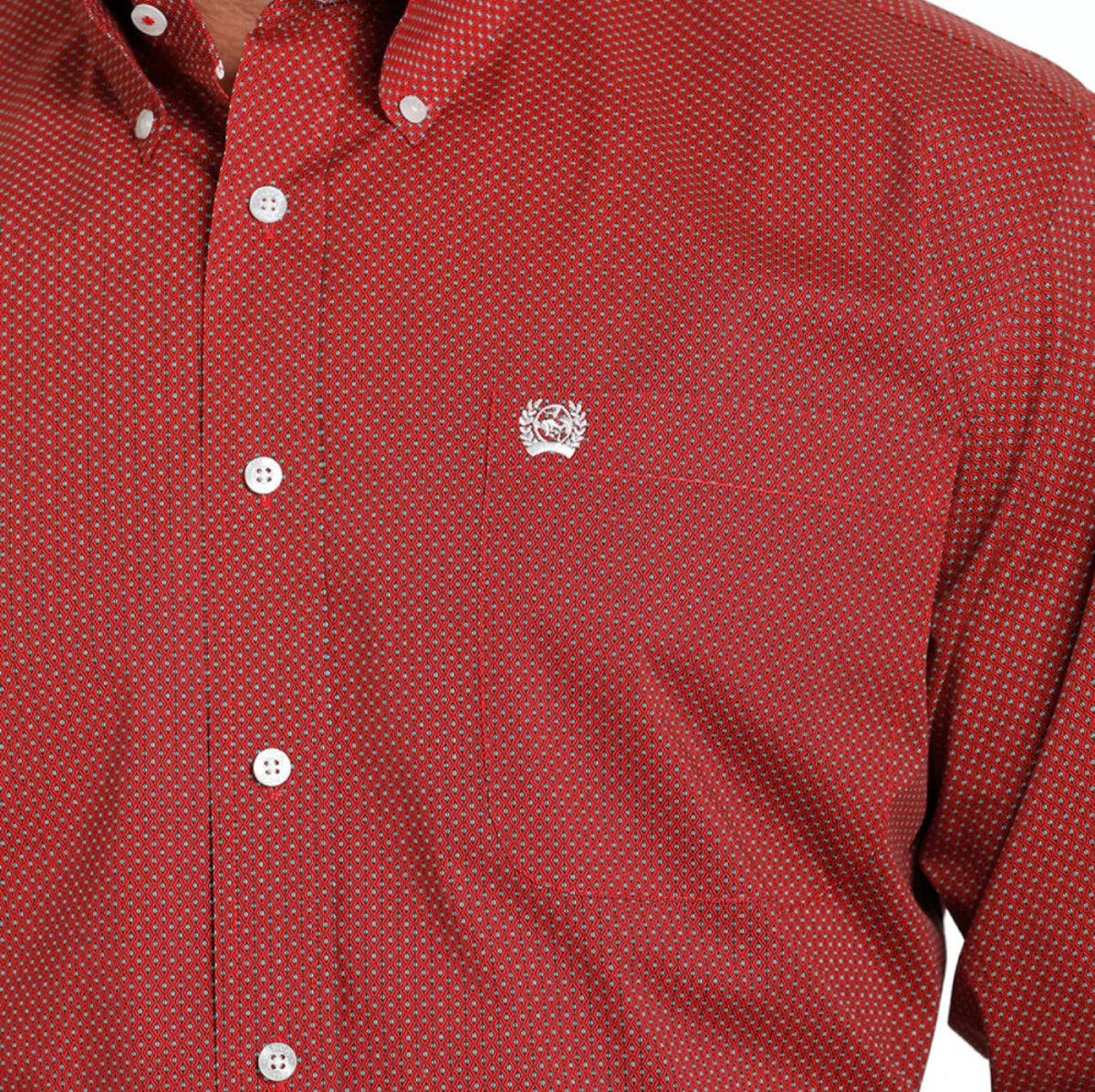 Red Long Sleeve | Cinch Mens