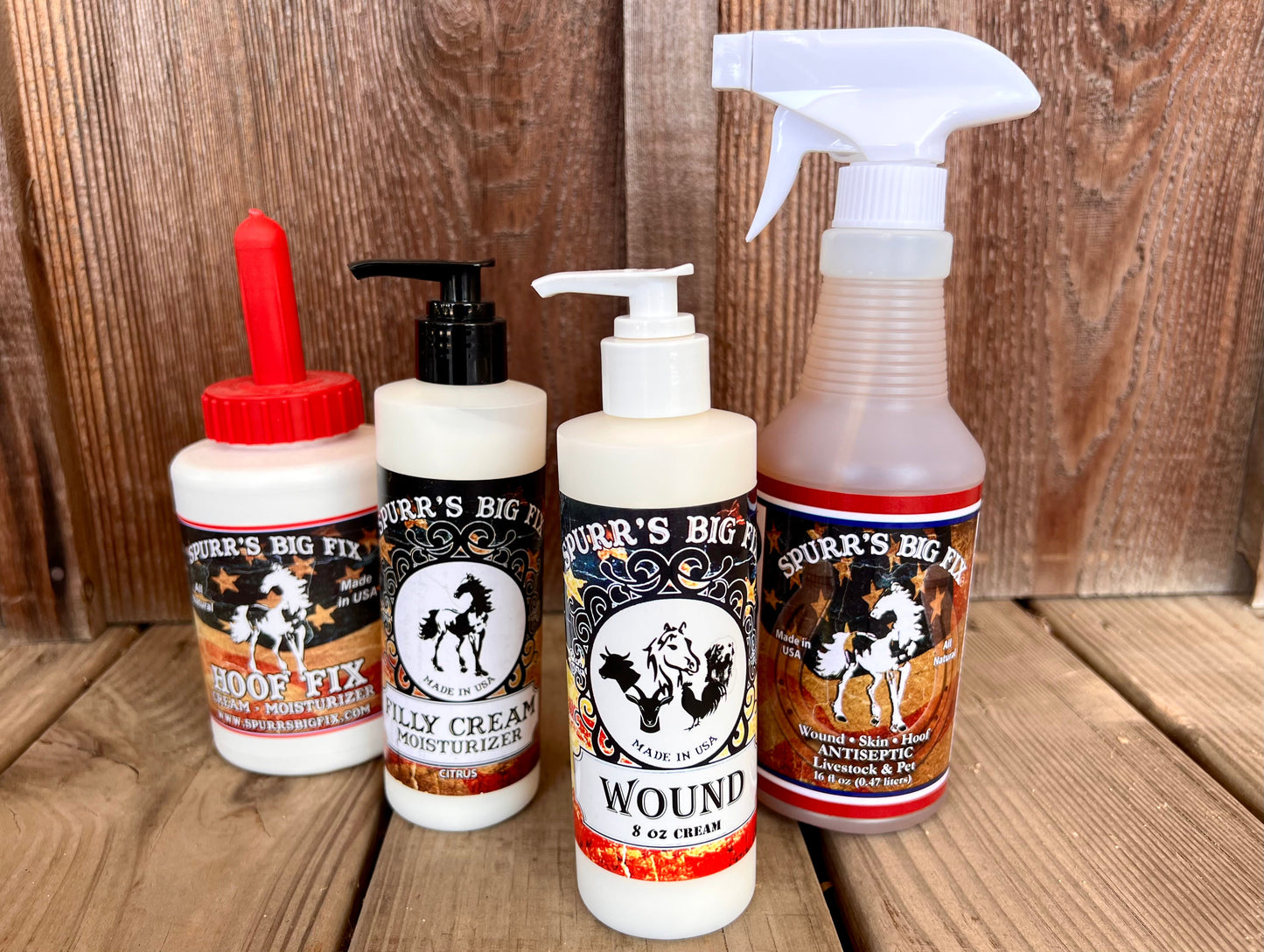 Spurr's Big Fix Wound Cream | 8oz Pump Bottle