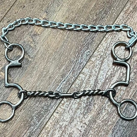 L&W 190 "5" Twisted Wire Dogbone Bit | 3/8" Mouthpiece & 5.5" Shank
