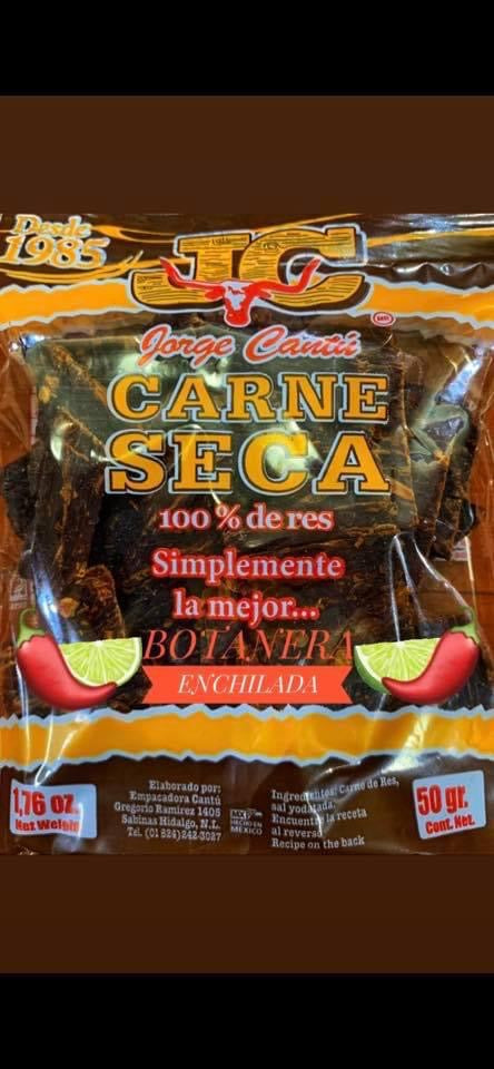 Carne Seca 25gr - Botanera