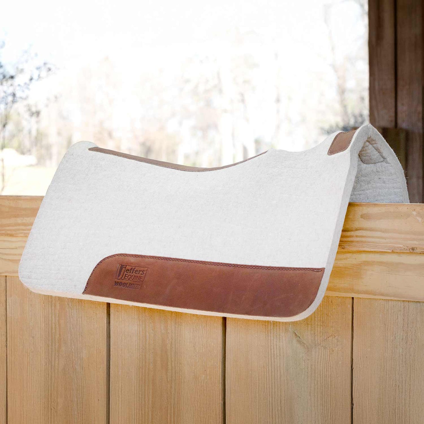 Jeffers WoolLuxe 100% Wool Saddle Pad