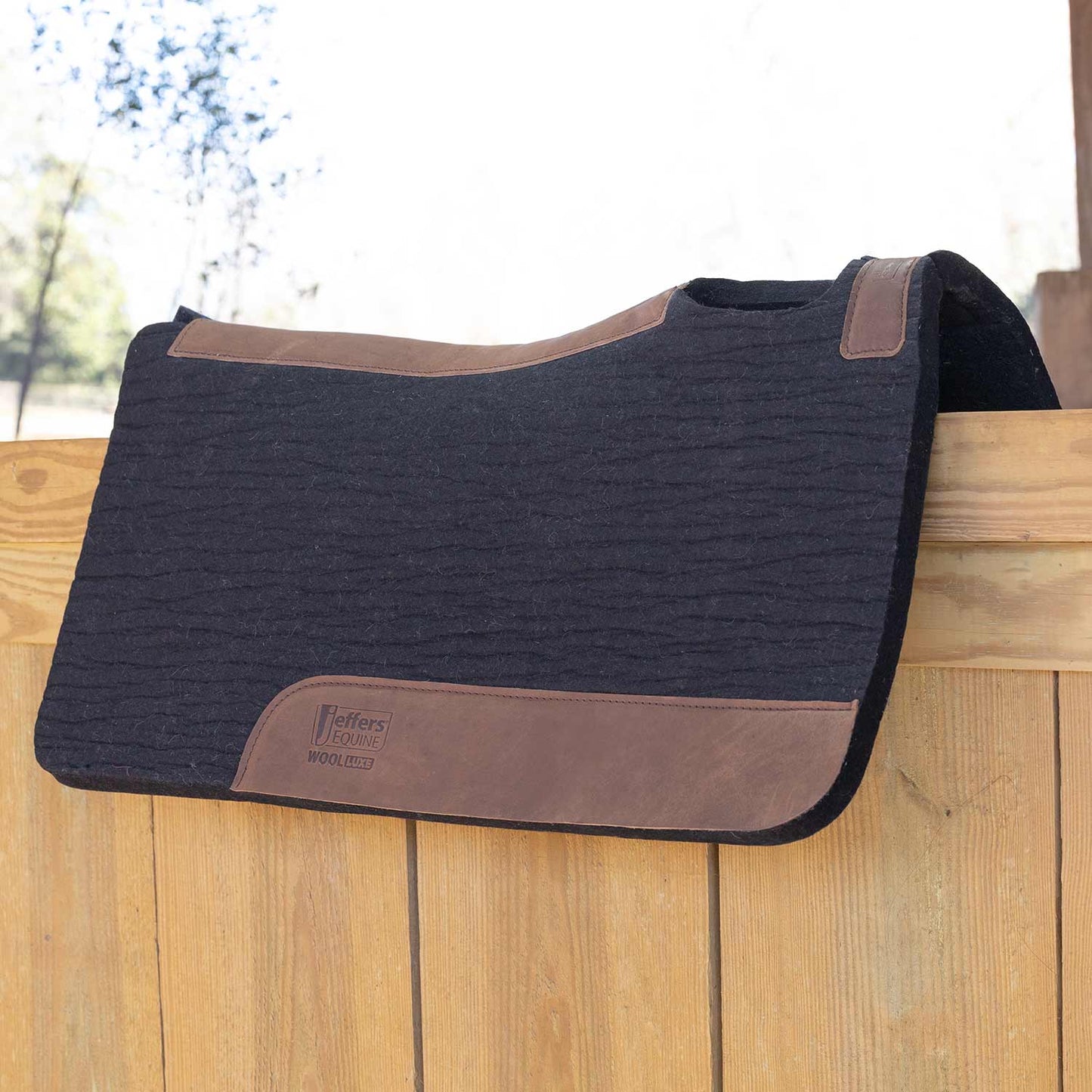 Jeffers WoolLuxe 100% Wool Saddle Pad