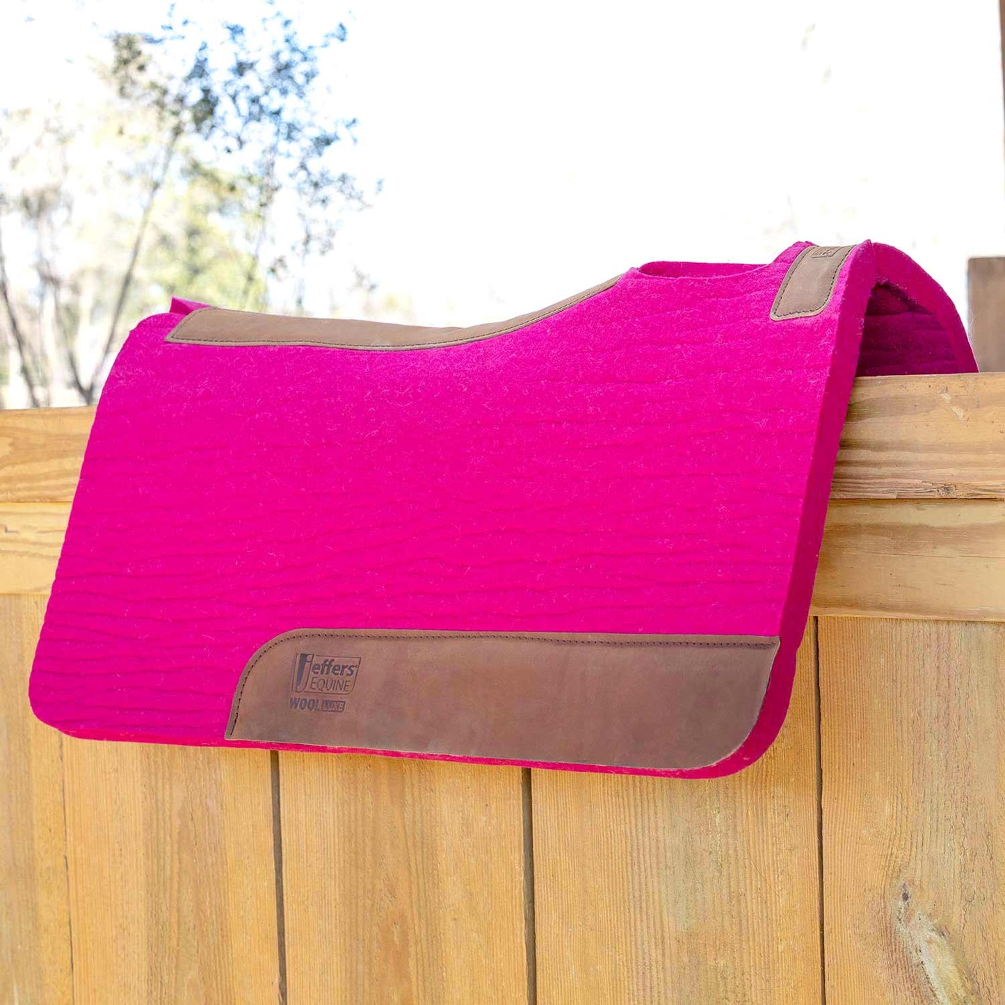 Jeffers WoolLuxe 100% Wool Saddle Pad