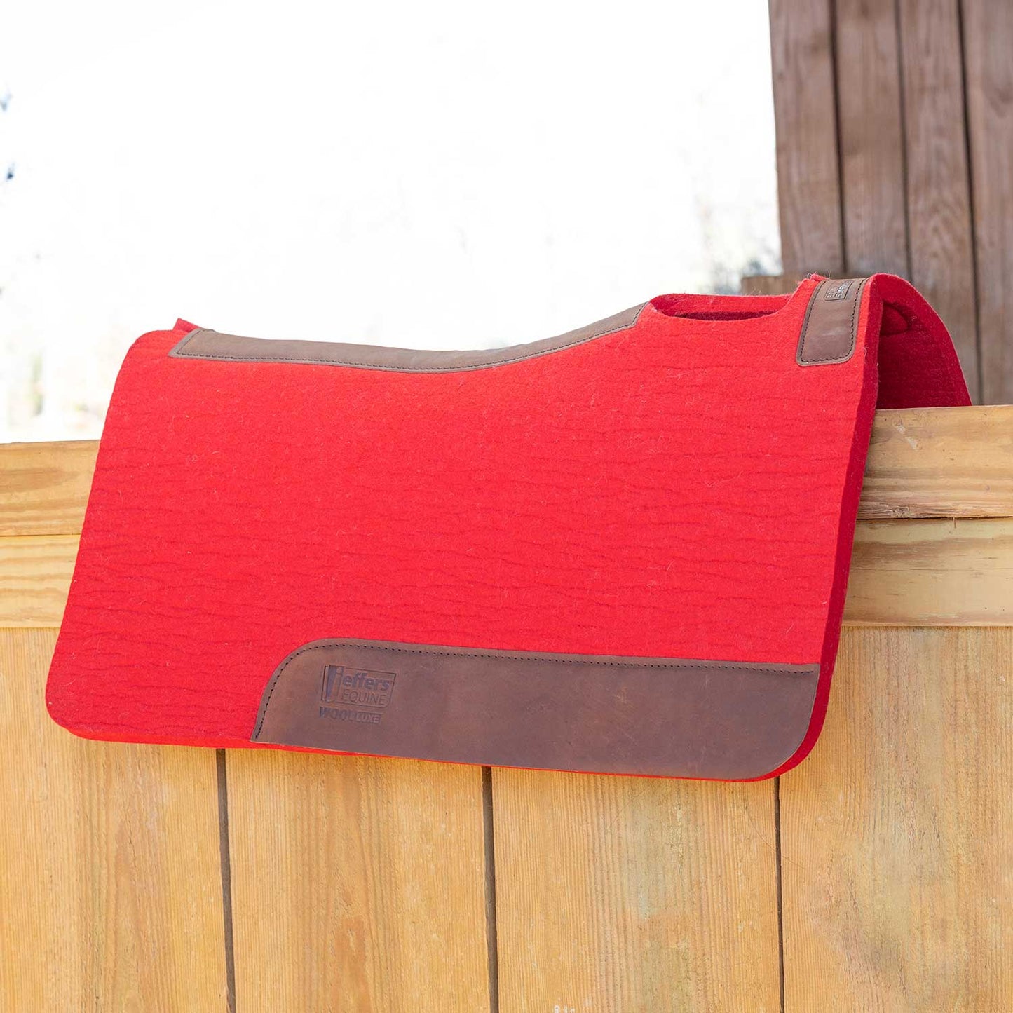 Jeffers WoolLuxe 100% Wool Saddle Pad