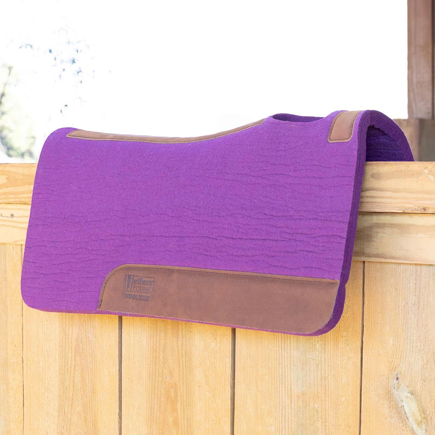 Jeffers WoolLuxe 100% Wool Saddle Pad