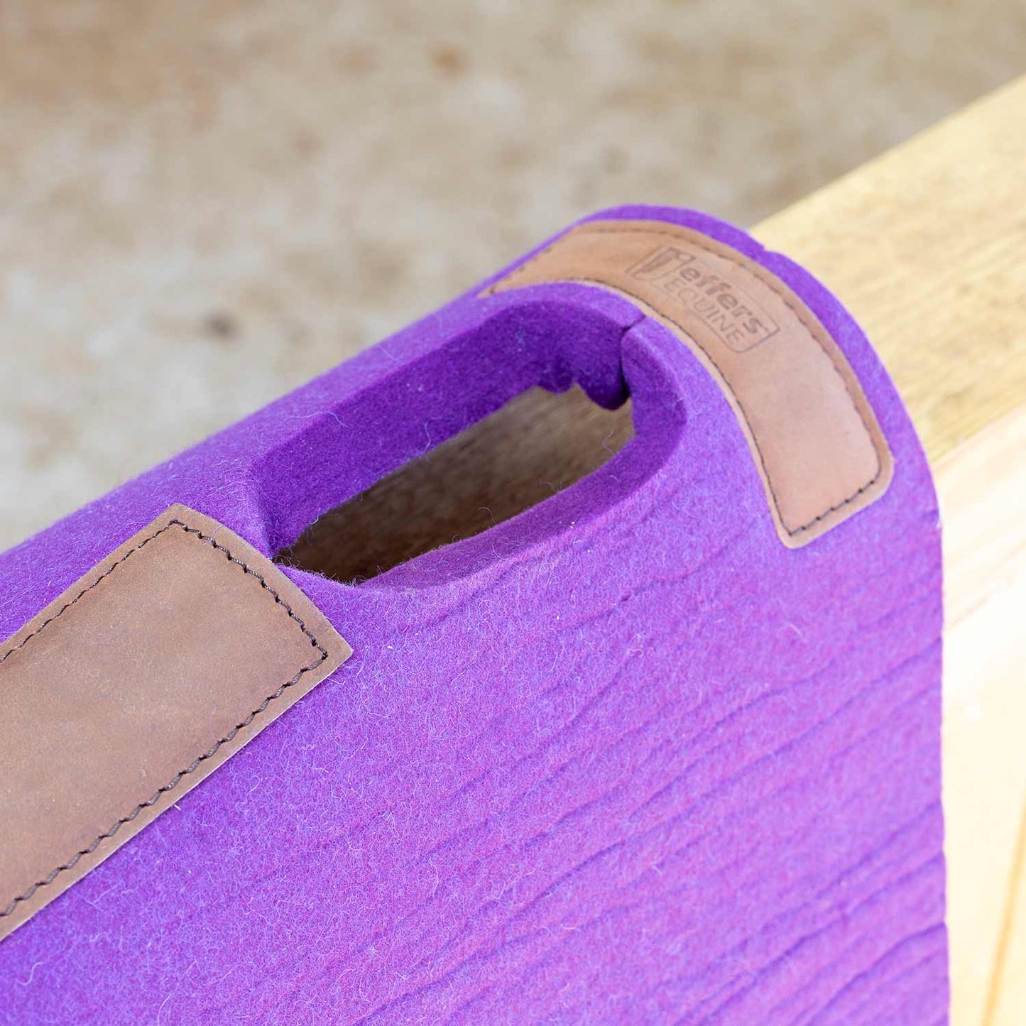 Jeffers WoolLuxe 100% Wool Saddle Pad