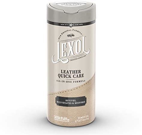 LEXOL LEATHER CLEANER QUICK-WIPES