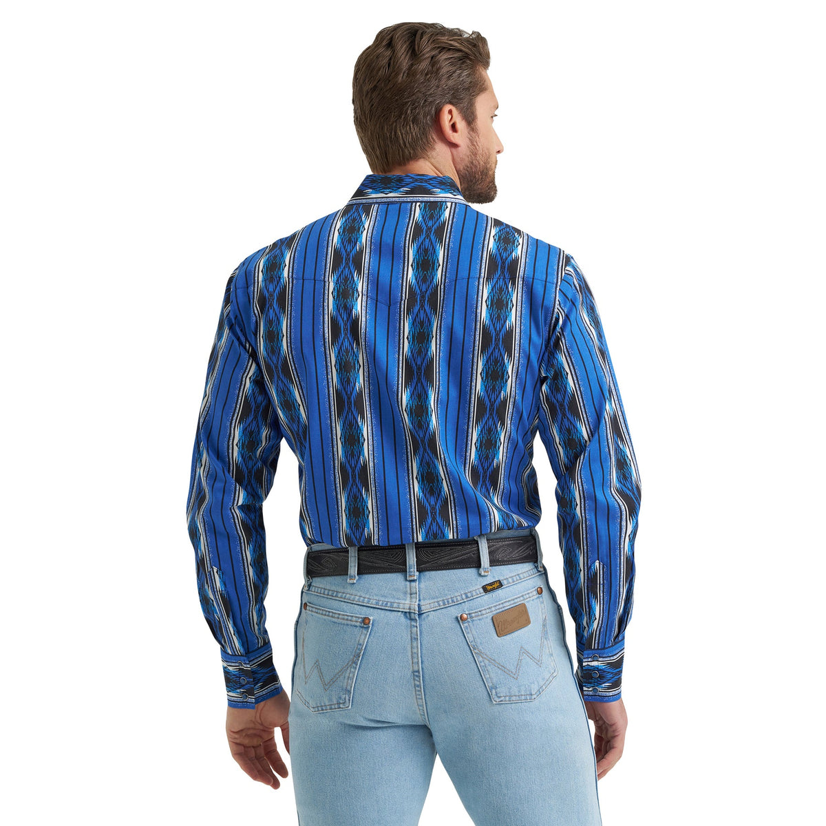 Blue Checotah | Wrangler Mens